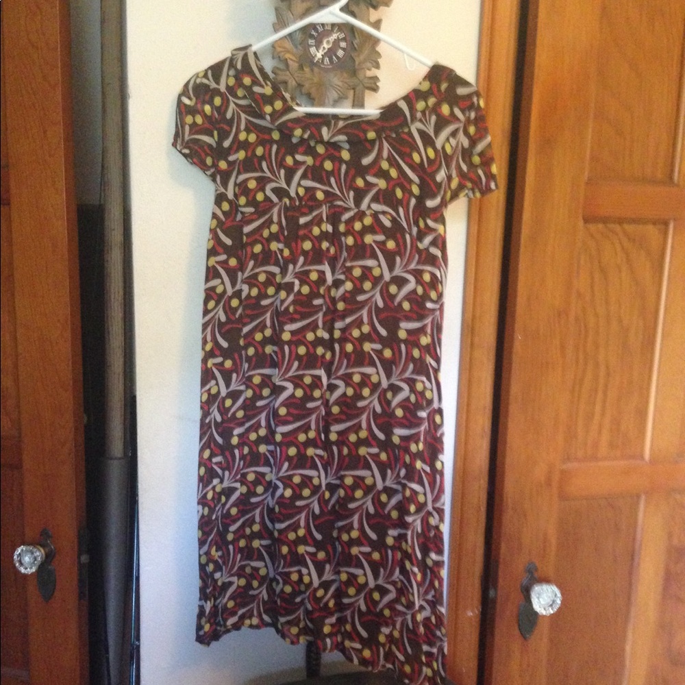 Half moon collar shift dress
